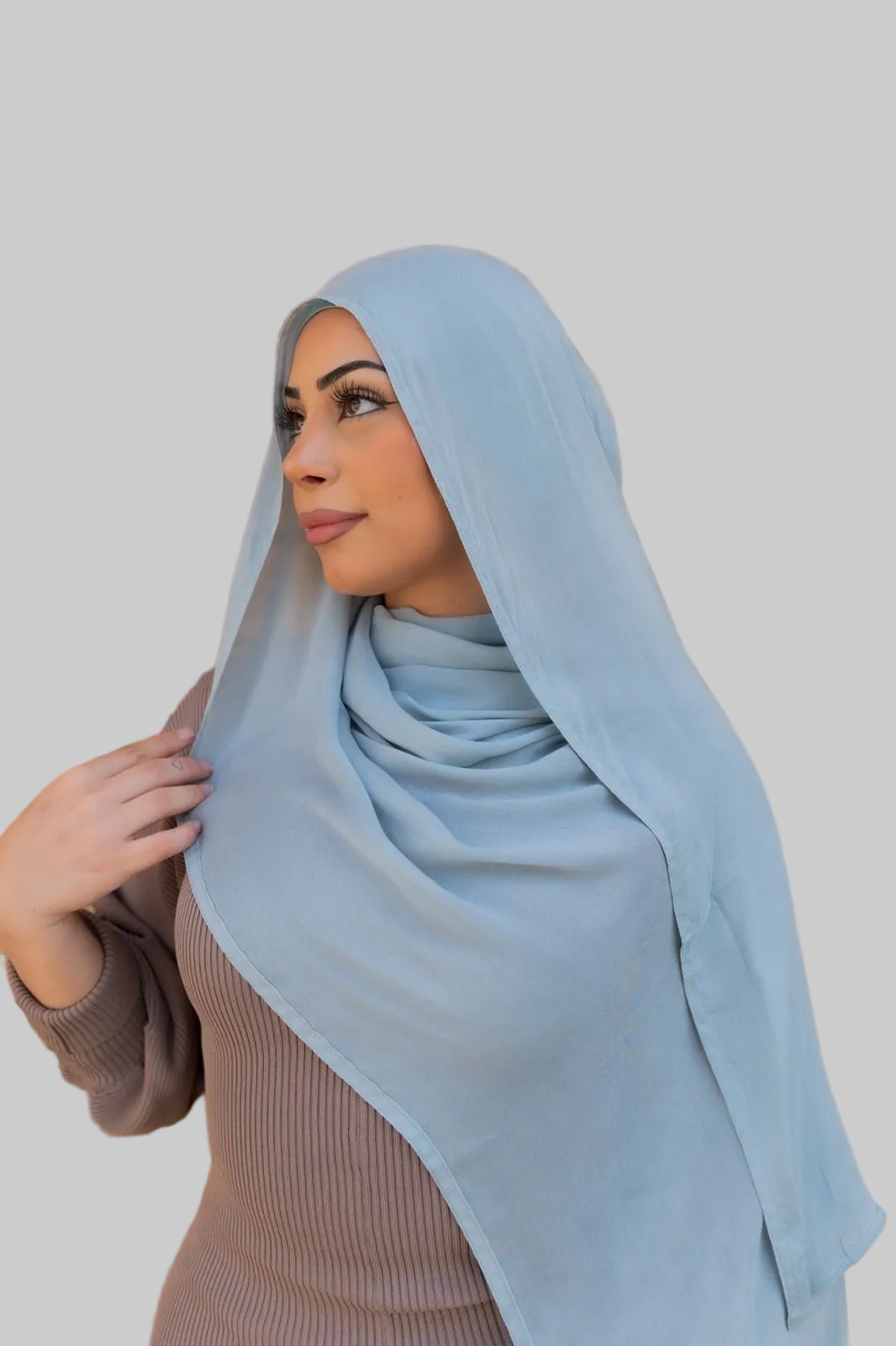 Sky Blue Rayon Set