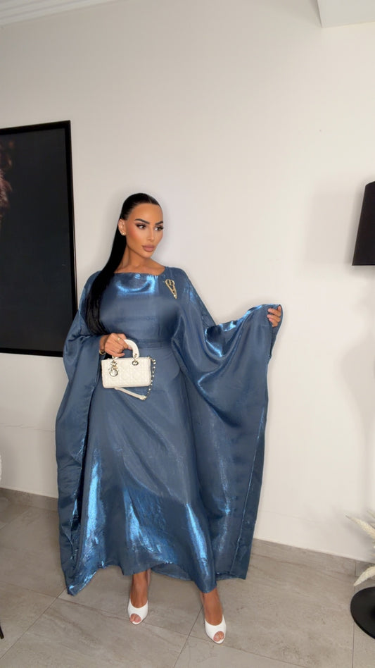 Dubai Blue Abaya