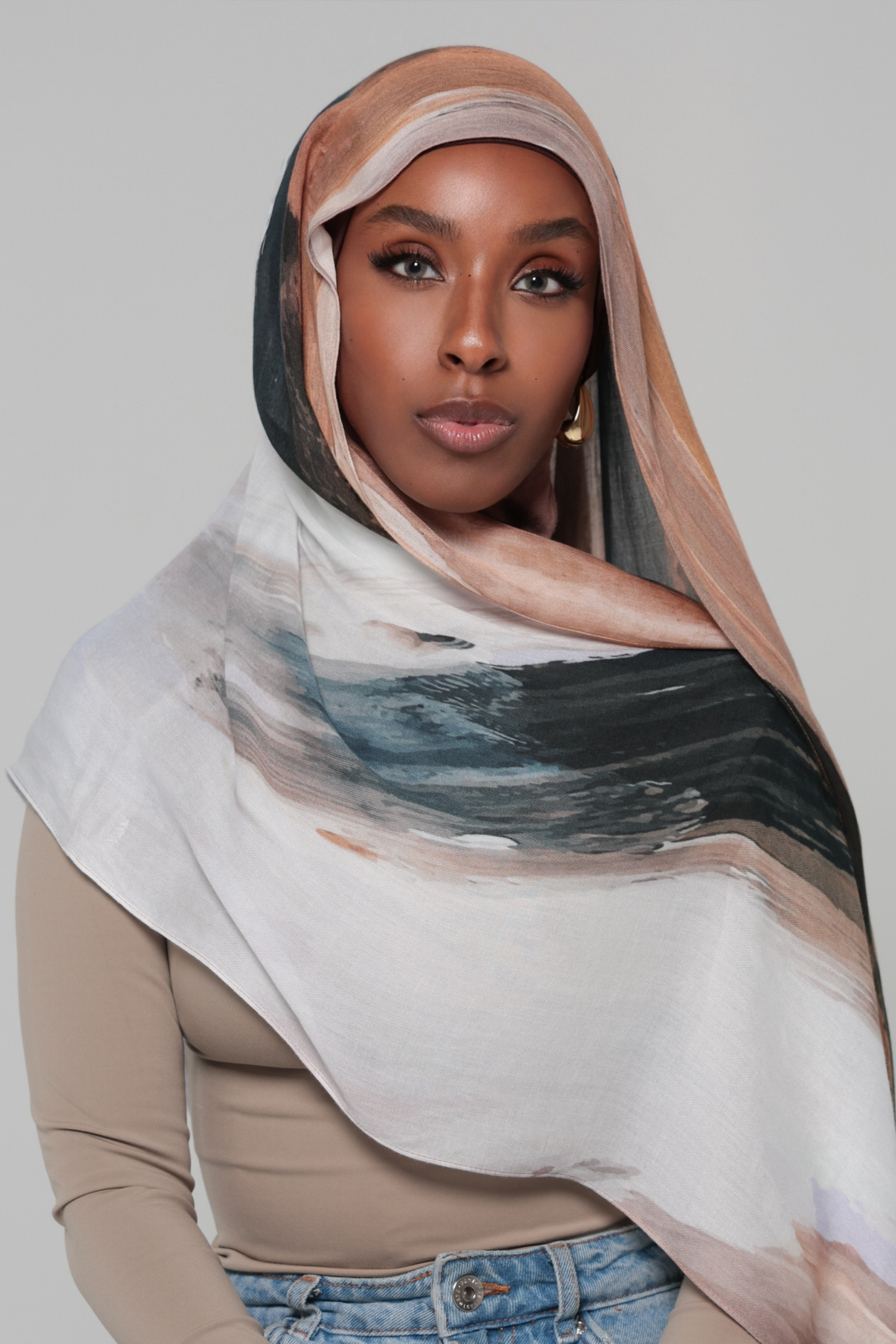 Sahara Printed Modal Hijab