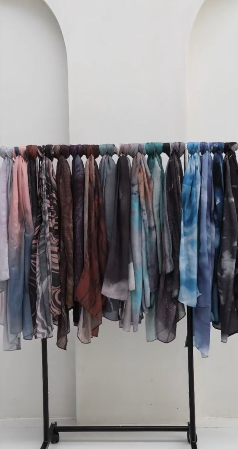 Viscous Modal Printed Hijabs