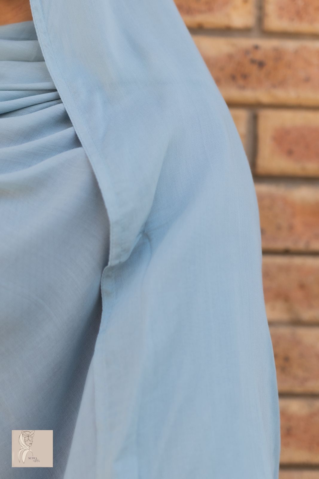 Sky Blue Rayon Set