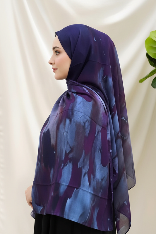 Sabil Printed Modal Hijab