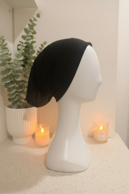 Black Cotton Undercap
