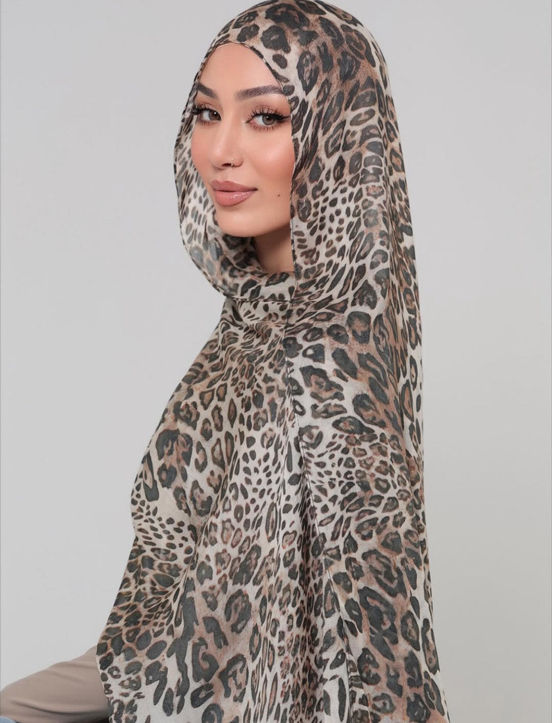 Al Fahad Printed Modal Hijab