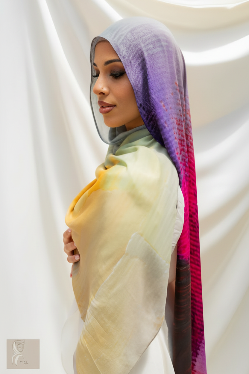 Salma Printed Modal Hijab