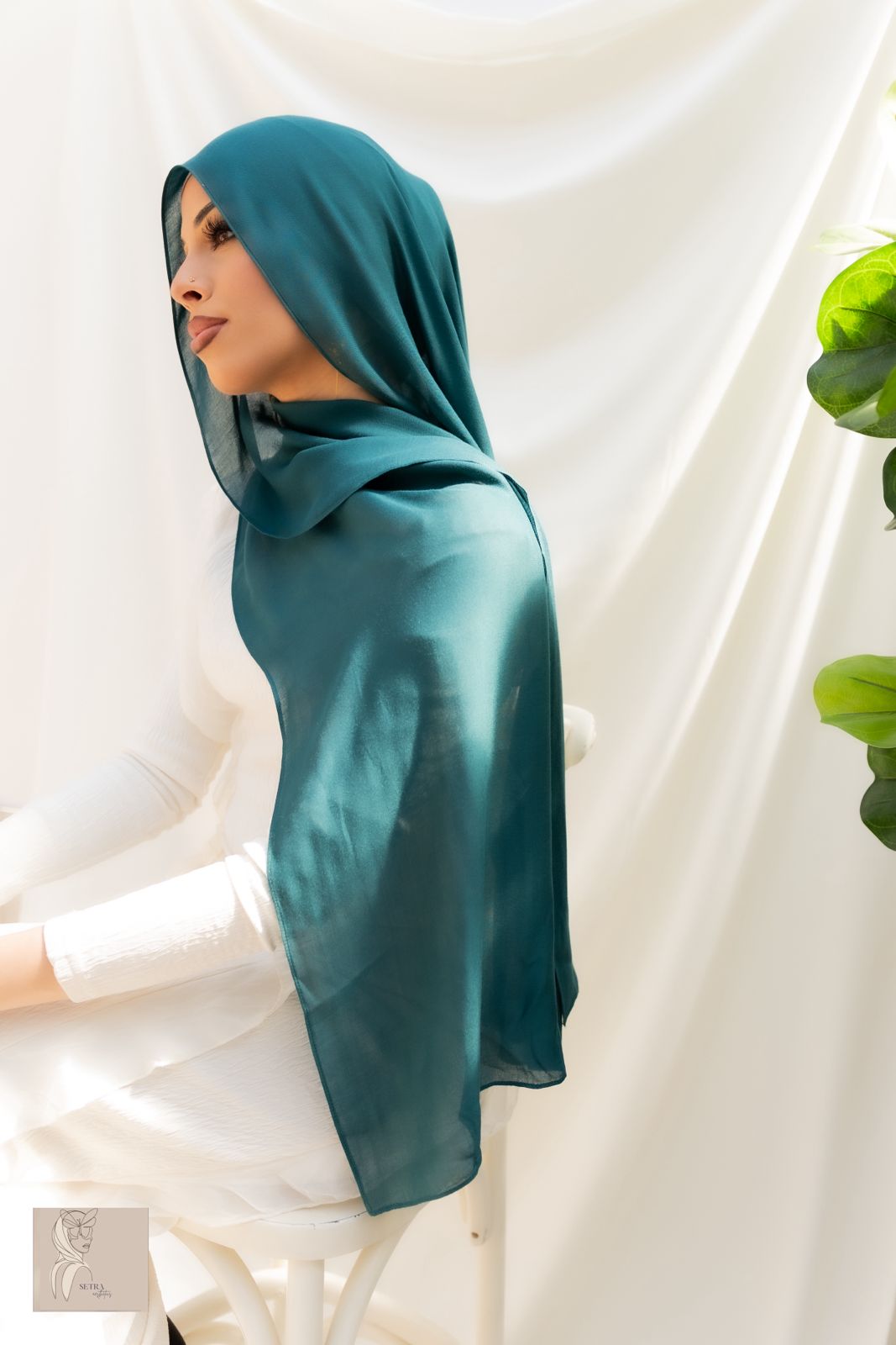 Teal Bamboo Modal